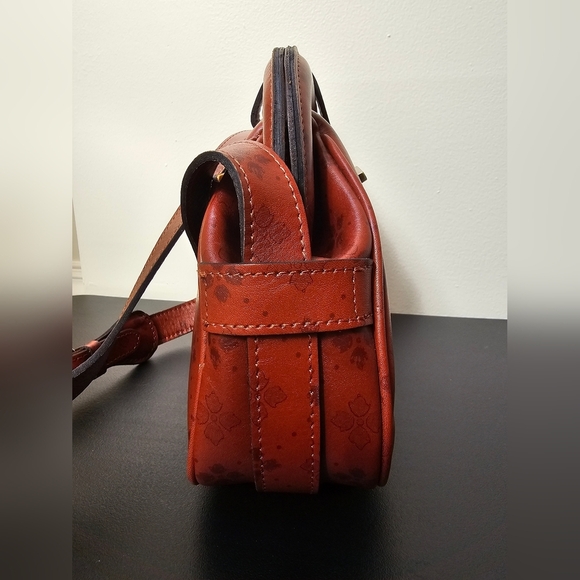 Patricia Nash Florentina Frame Leather Crossbody Bag NWT - Picture 7 of 16